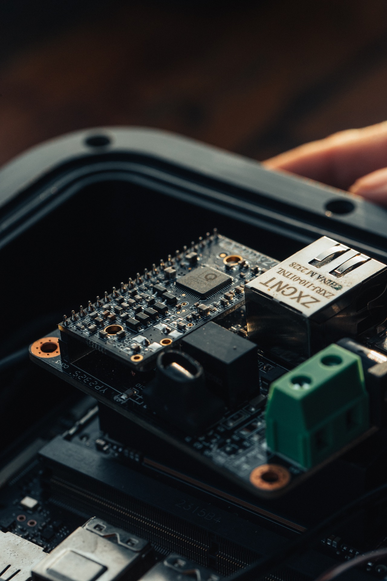 ReefOS circuit board close-up