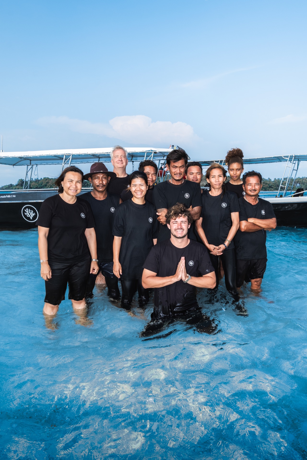 The team in Thailand